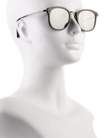 Oliver Peoples Round Tinted Sunglasses