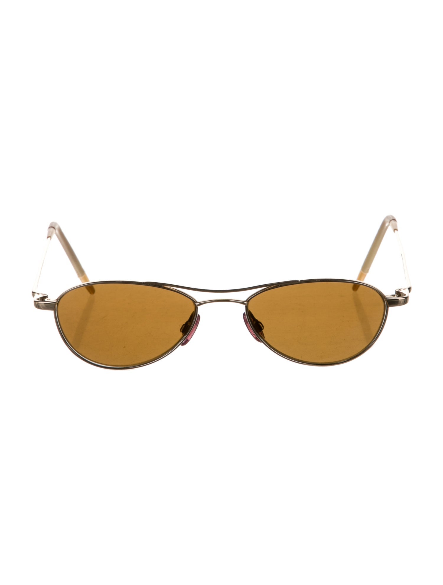 Oliver Peoples Aviator Tinted Sunglasses