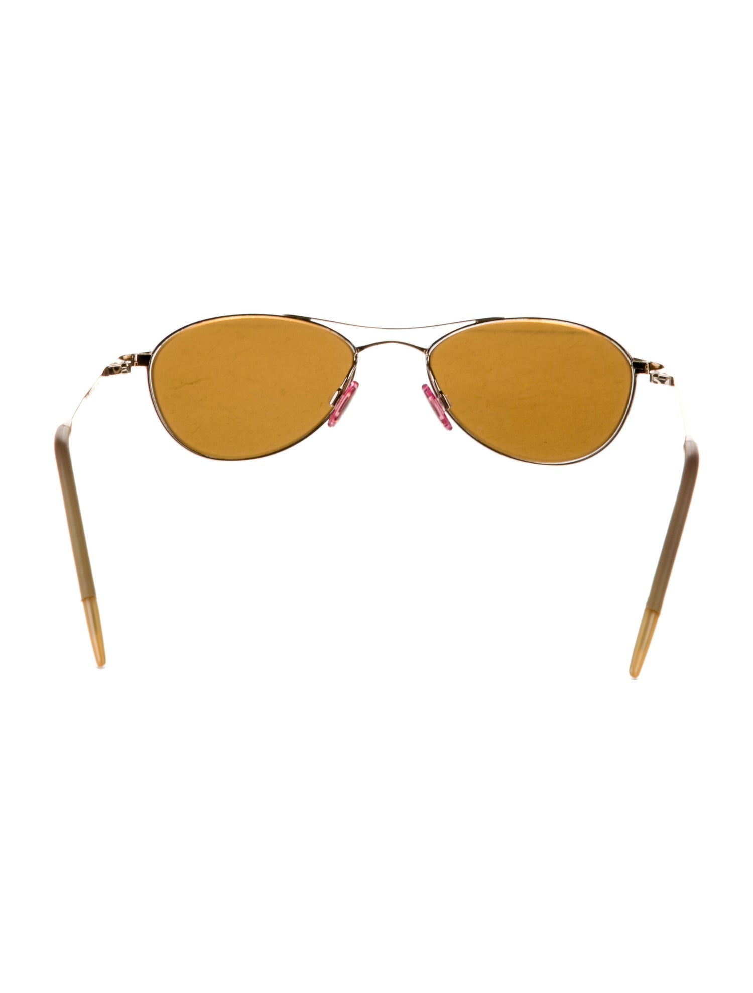 Oliver Peoples Aviator Tinted Sunglasses