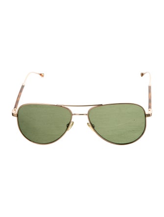 Oliver Peoples Aviator Tinted Sunglasses