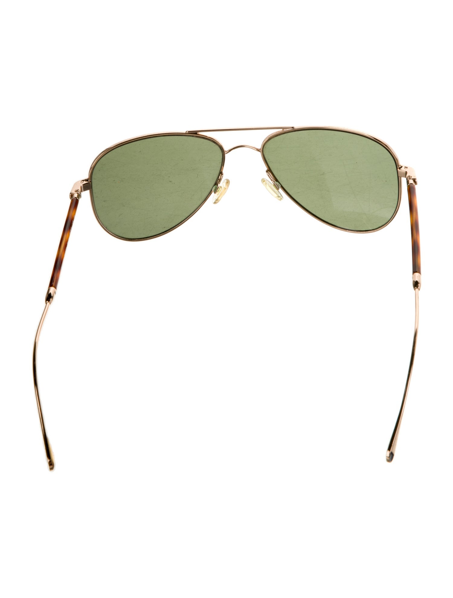 Oliver Peoples Aviator Tinted Sunglasses