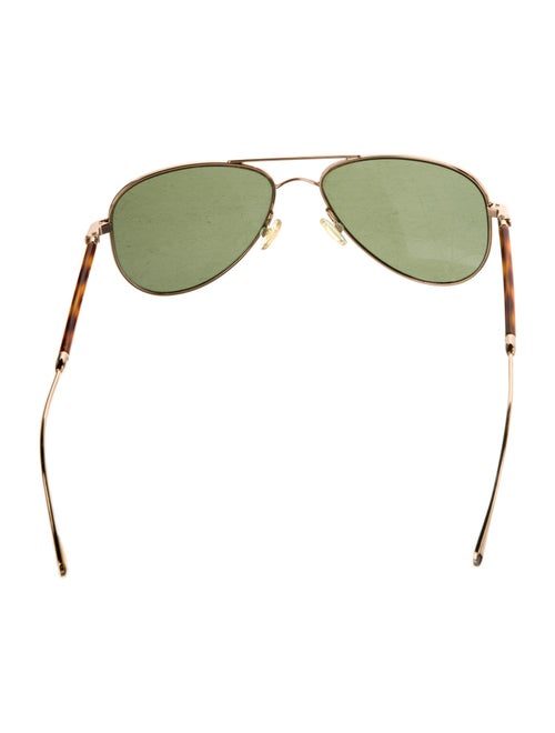 Oliver Peoples Aviator Tinted Sunglasses