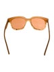 Oliver Peoples Wayfarer Tinted Sunglasses
