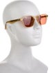 Brunello Cucinelli x Oliver Peoples Wayfarer Tinted Sunglasses