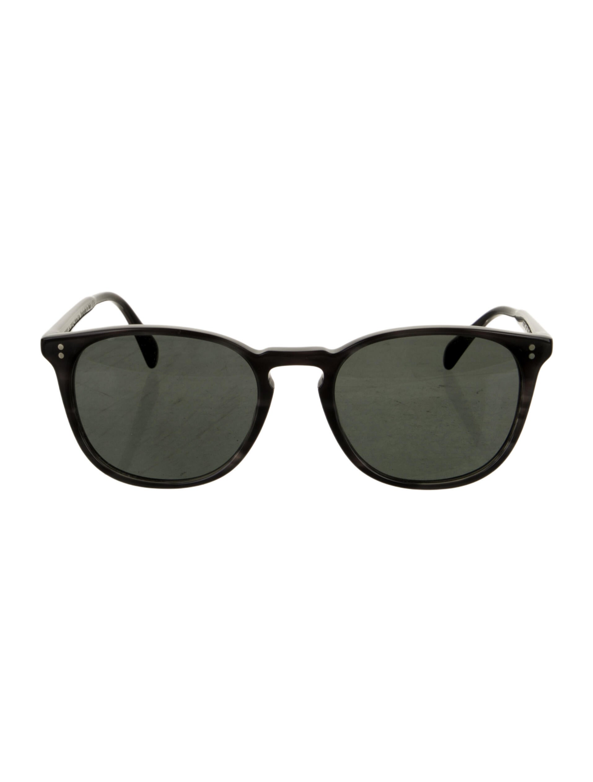 Oliver Peoples Wayfarer Tinted Sunglasses