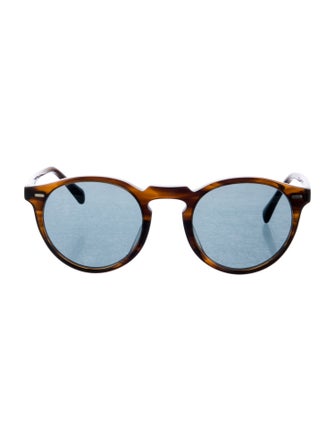 Oliver Peoples Sheldrake Round Sunglasses