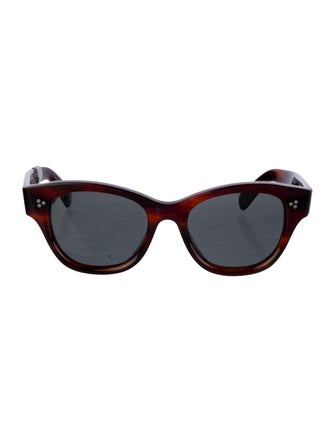 Oliver Peoples Wayfarer Tinted Sunglasses