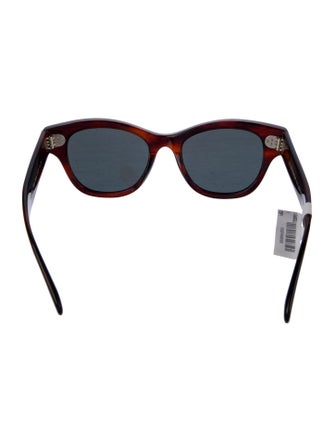 Oliver Peoples Wayfarer Tinted Sunglasses