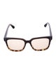 Oliver Peoples Square Tinted Sunglasses