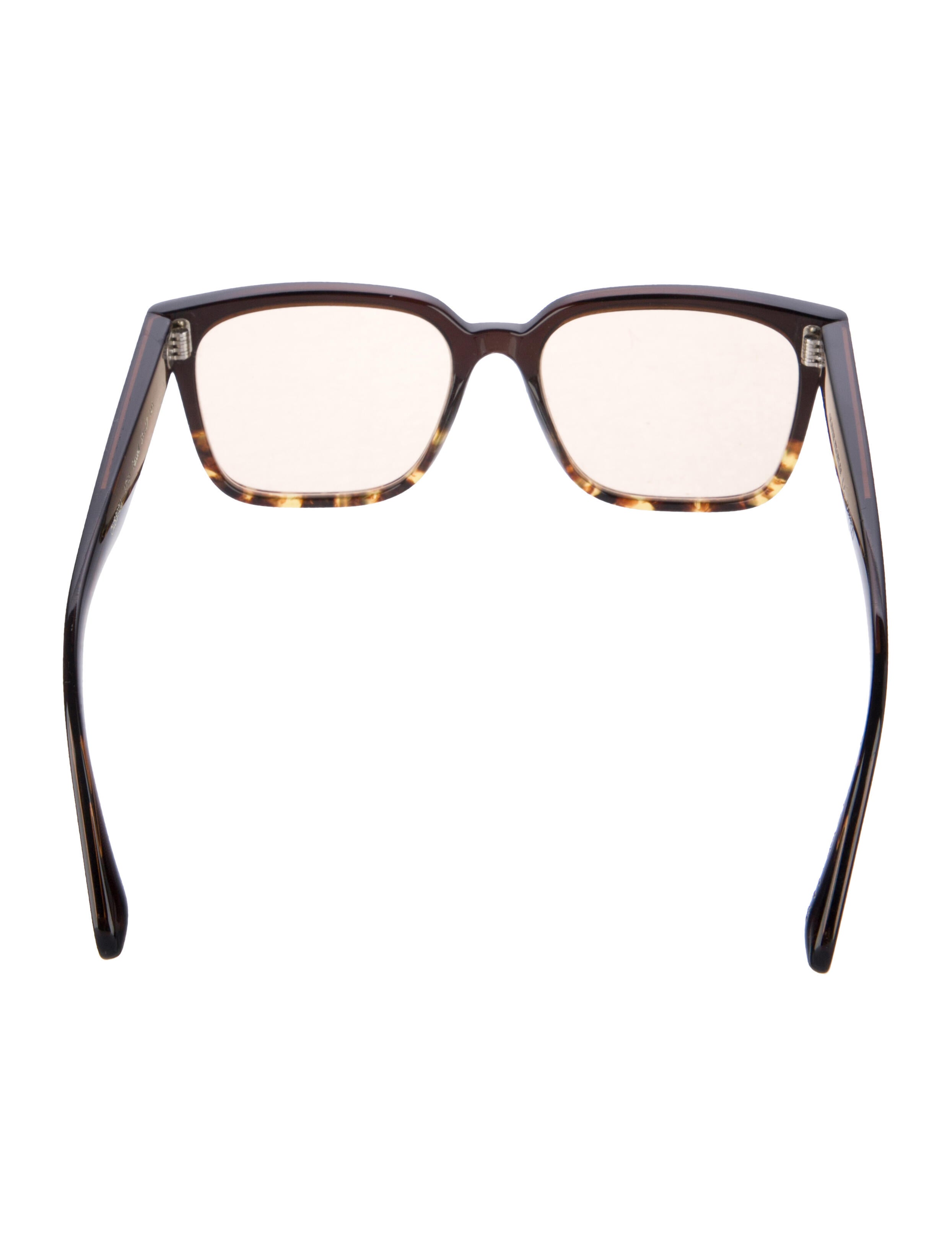 Oliver Peoples Square Tinted Sunglasses