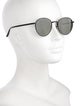 Oliver Peoples Round Tinted Sunglasses
