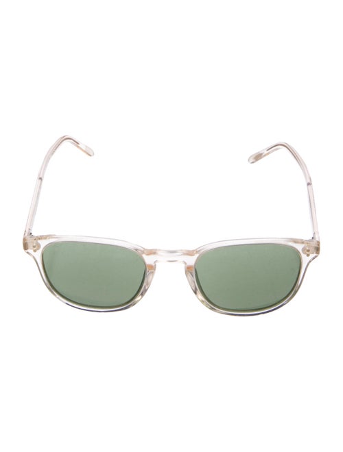 Oliver Peoples Aviator Tinted Sunglasses