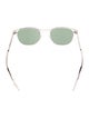 Oliver Peoples Aviator Tinted Sunglasses
