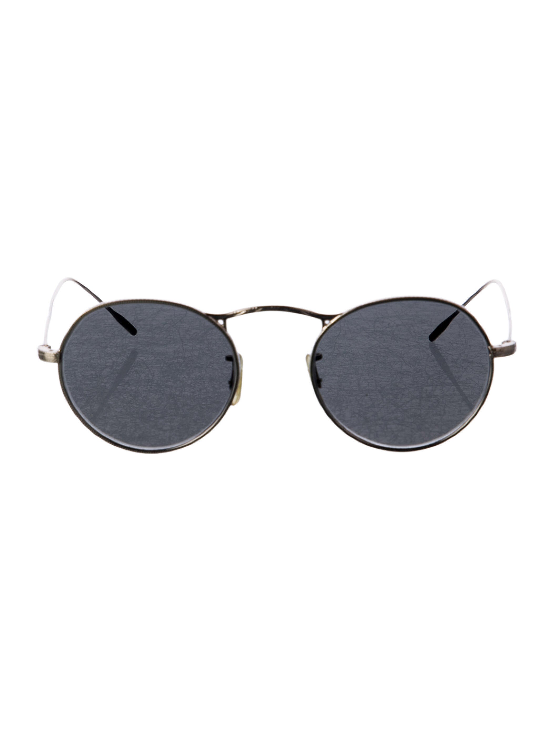 Oliver Peoples Round Tinted Sunglasses