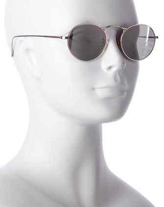 Oliver Peoples Round Tinted Sunglasses