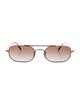 Oliver Peoples Kincaid Aviator Sunglasses