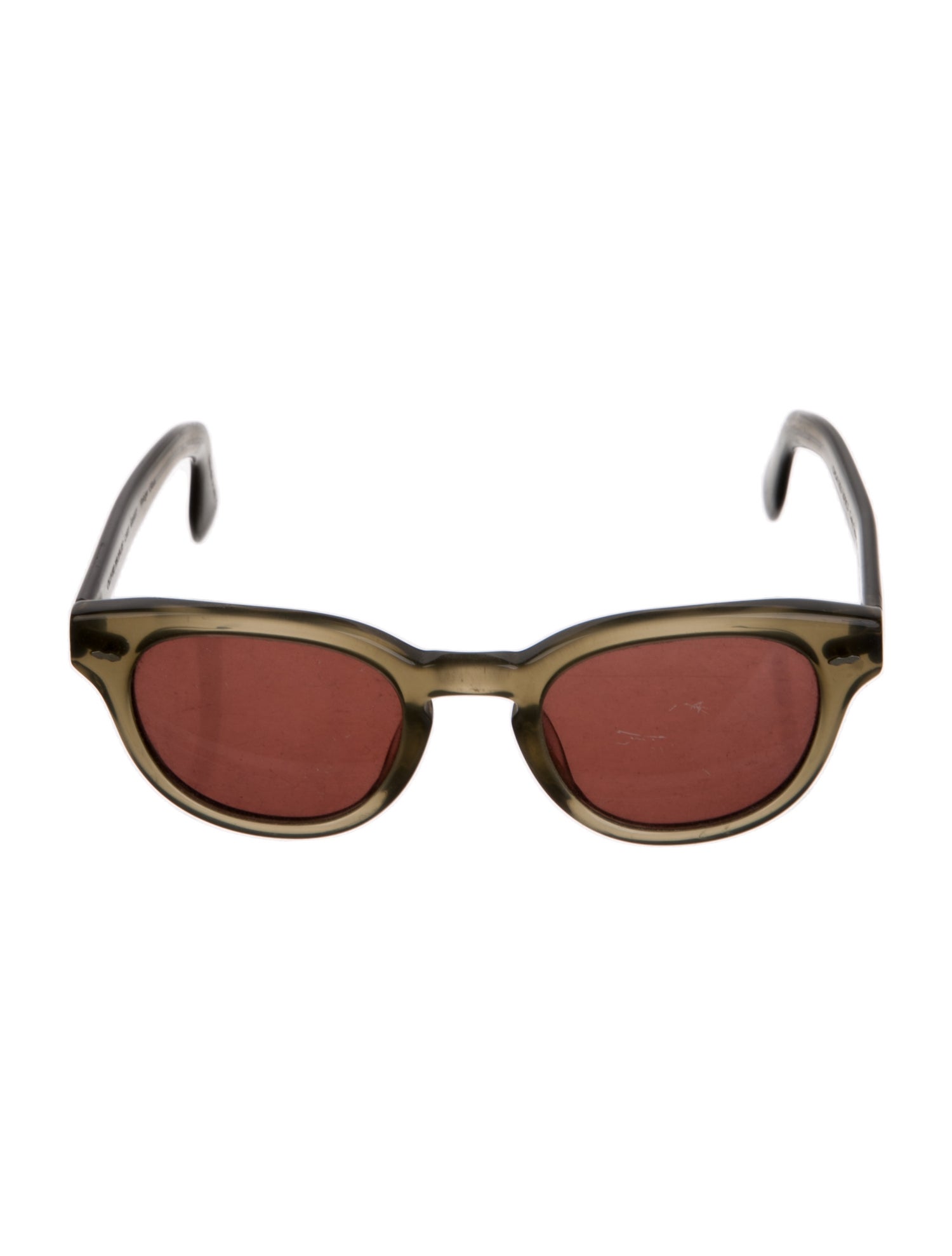 Oliver Peoples Wayfarer Tinted Sunglasses