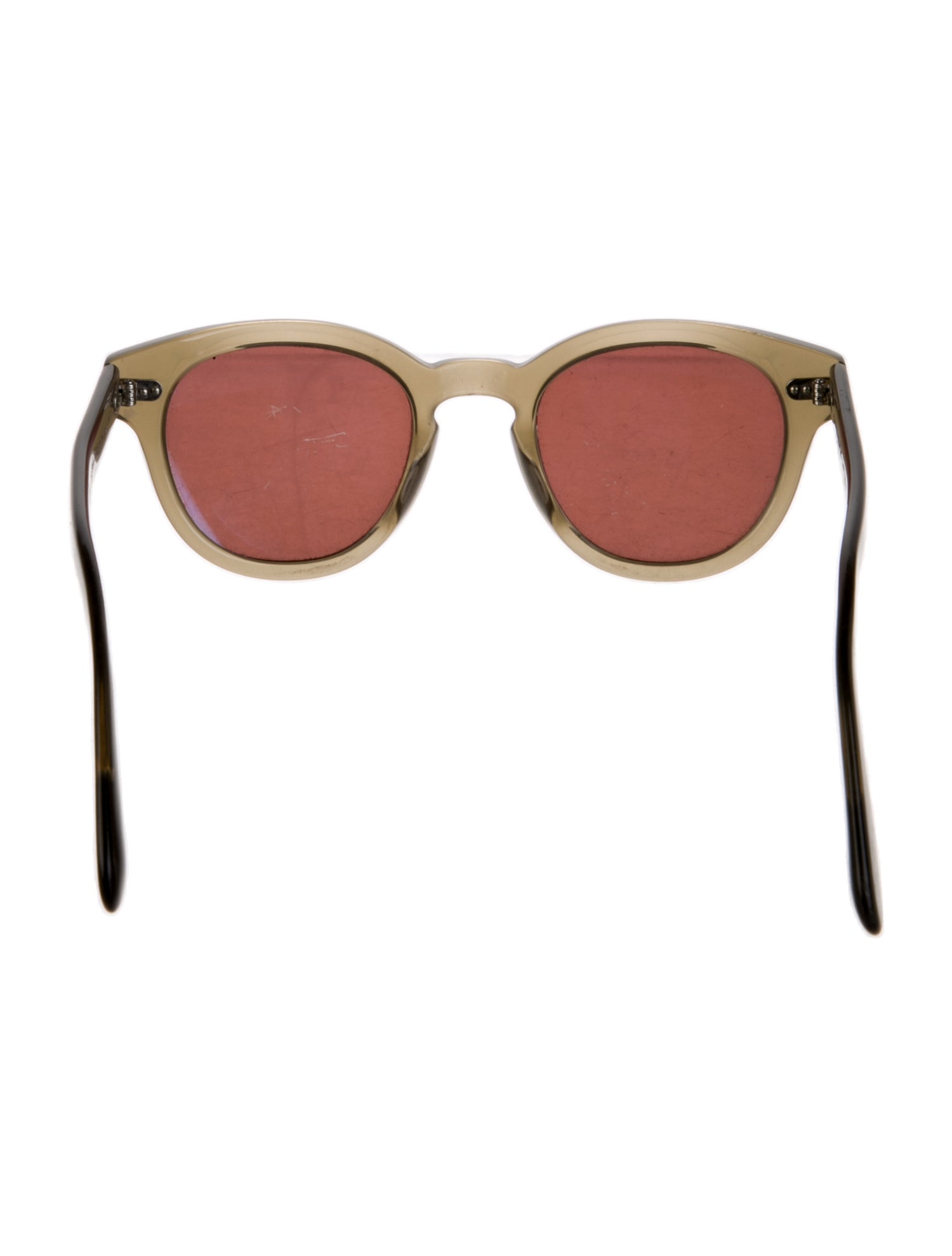Oliver Peoples Wayfarer Tinted Sunglasses