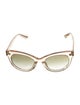 Oliver Peoples Cat-Eye Gradient Sunglasses