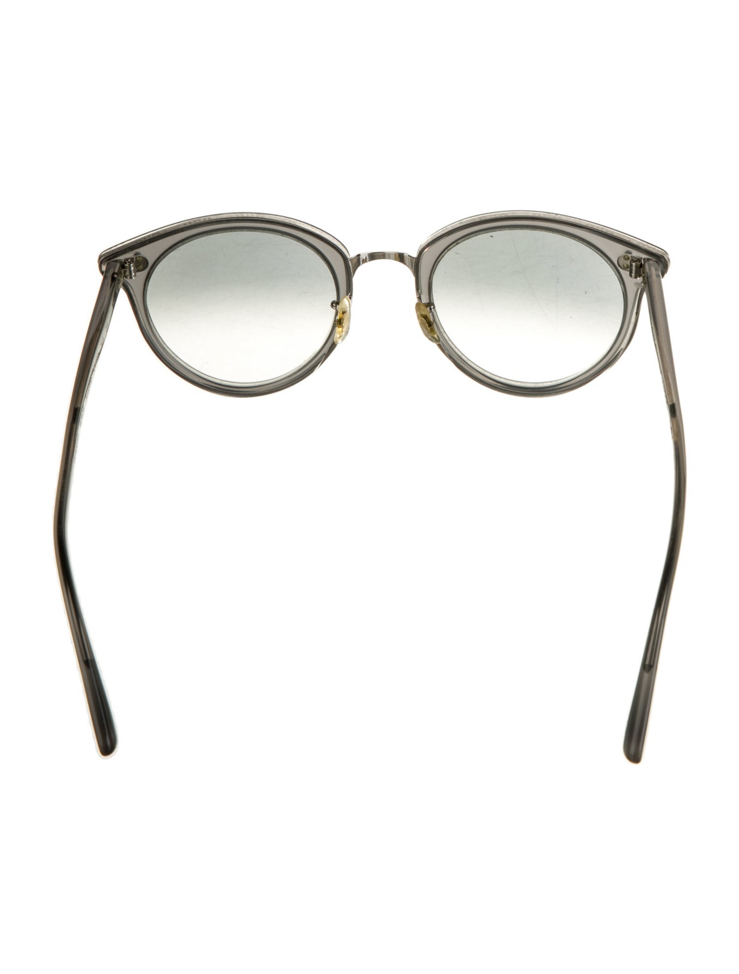 Oliver Peoples Round Gradient Sunglasses