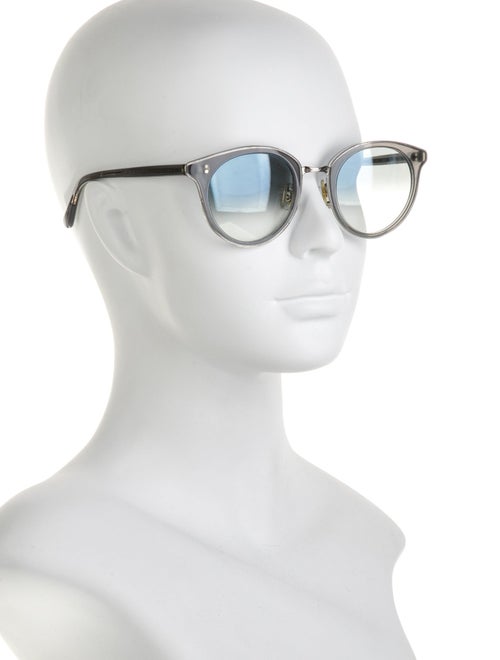 Oliver Peoples Round Gradient Sunglasses