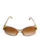 Oliver Peoples Oversize Gradient Sunglasses