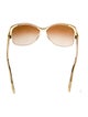 Oliver Peoples Oversize Gradient Sunglasses