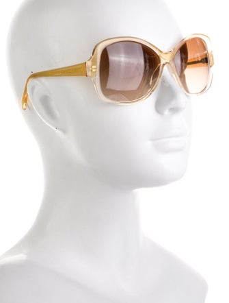 Oliver Peoples Oversize Gradient Sunglasses