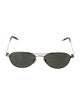 Oliver Peoples Aviator Tinted Sunglasses