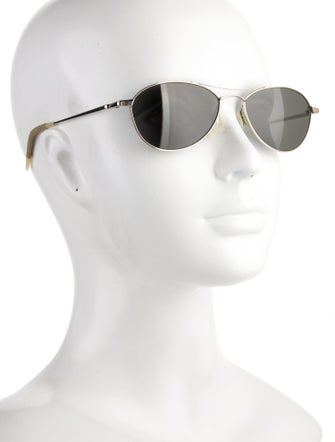 Oliver Peoples Aviator Tinted Sunglasses
