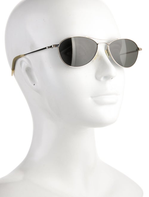 Oliver Peoples Aviator Tinted Sunglasses