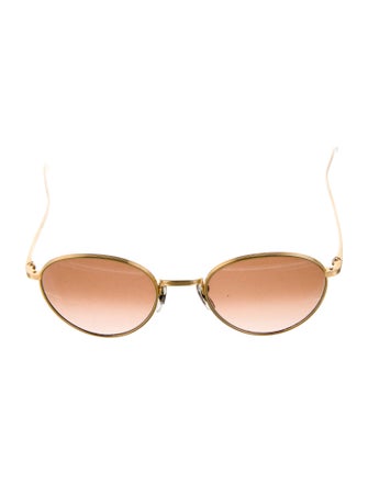 Oliver Peoples Round Gradient Sunglasses