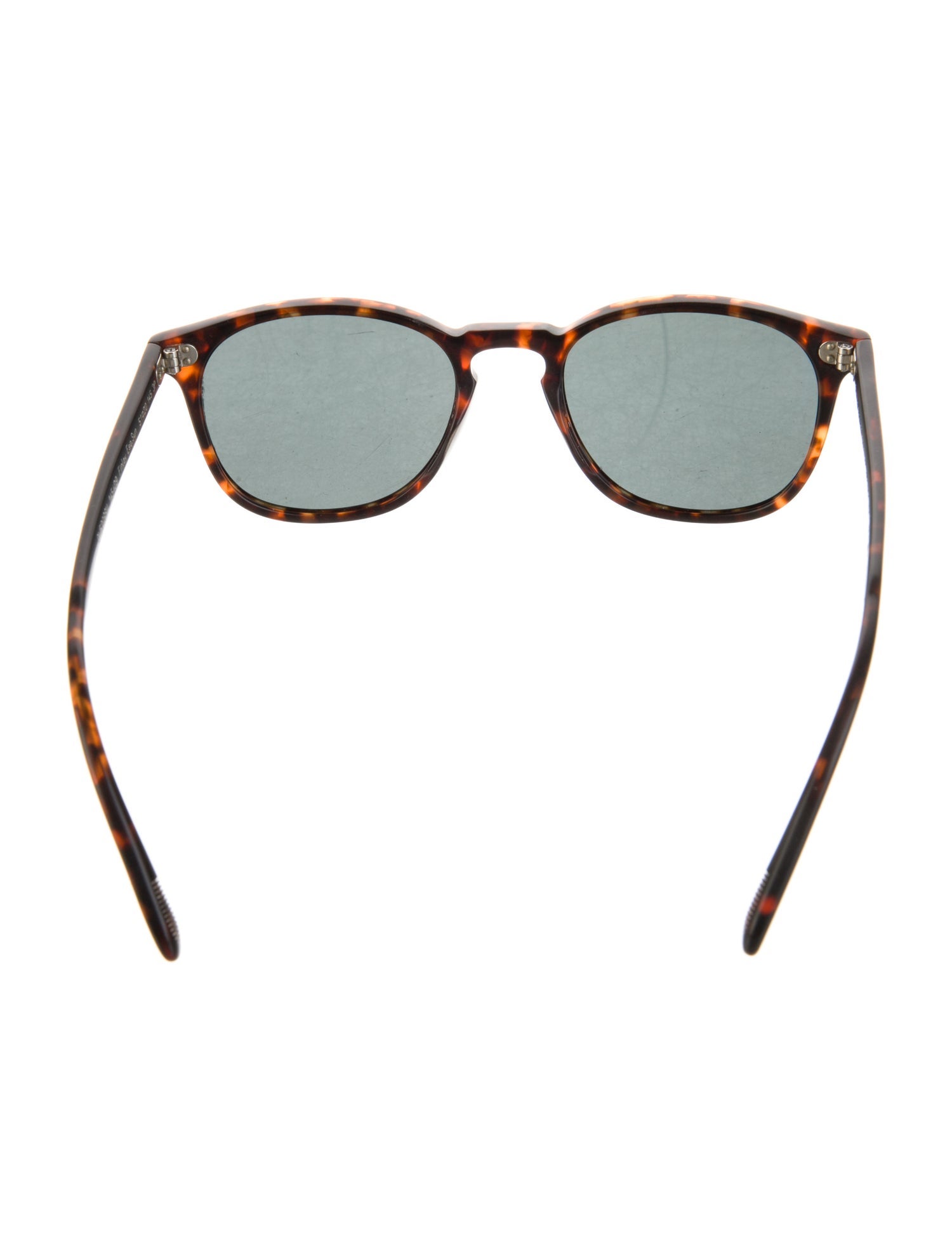 Oliver Peoples Round Mirrored Sunglasses