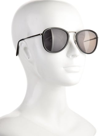 Oliver Peoples Aviator Tinted Sunglasses
