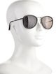 Oliver Peoples Aviator Tinted Sunglasses