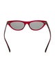 Oliver Peoples Cat-Eye Tinted Sunglasses