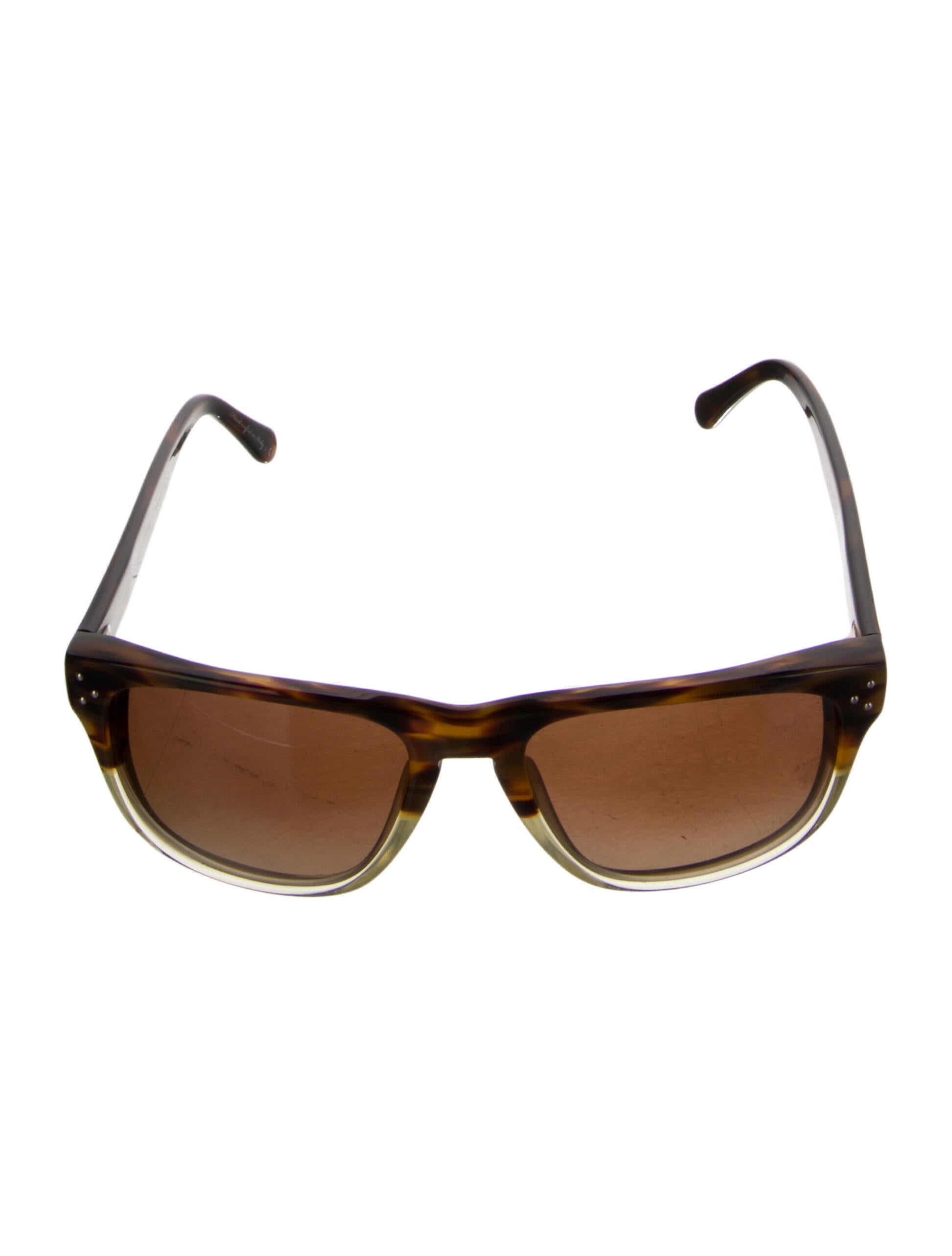 Oliver Peoples Wayfarer Tinted Sunglasses