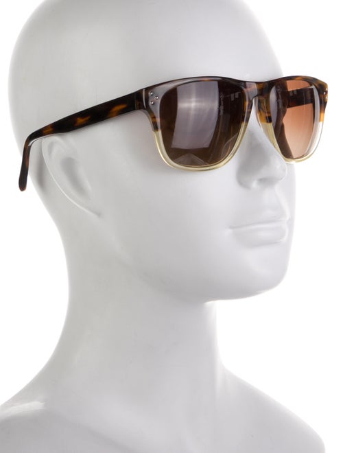 Oliver Peoples Wayfarer Tinted Sunglasses