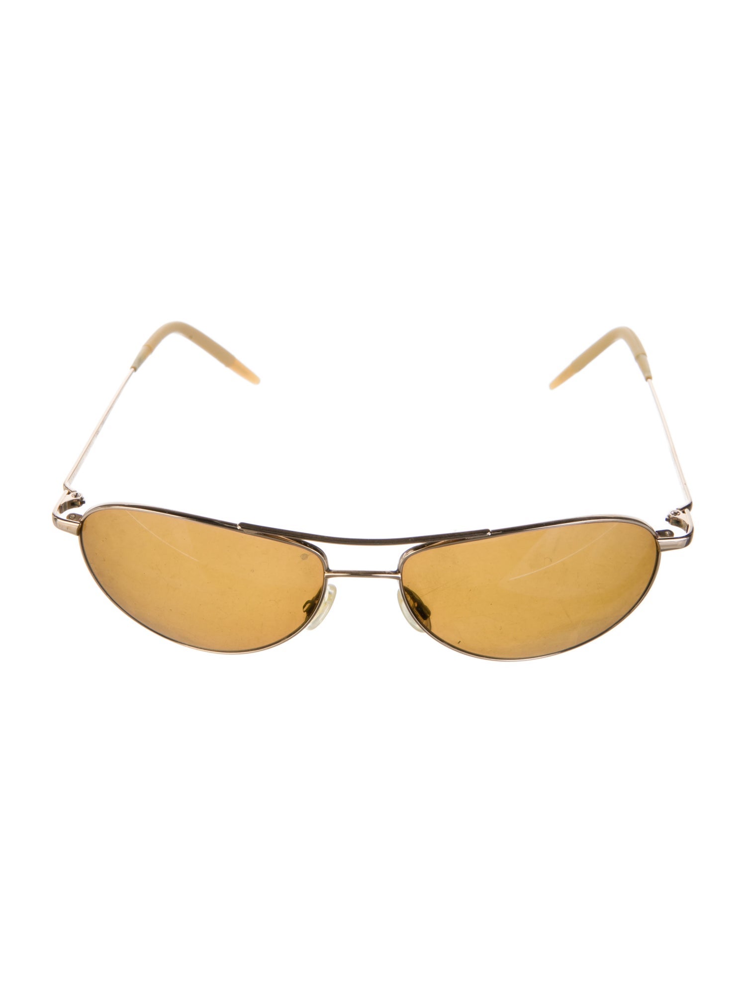 Oliver Peoples Aviator Tinted Sunglasses
