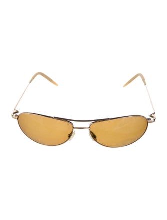 Oliver Peoples Aviator Tinted Sunglasses