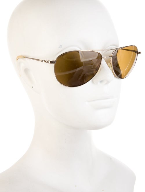 Oliver Peoples Aviator Tinted Sunglasses