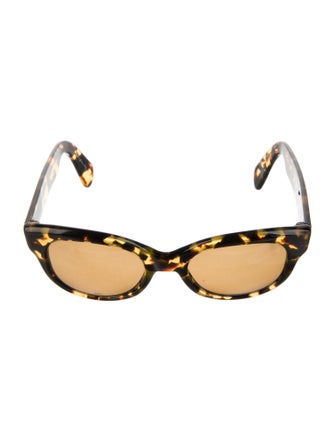 Oliver Peoples Cat-Eye Tinted Sunglasses