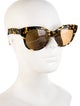 Oliver Peoples Cat-Eye Tinted Sunglasses