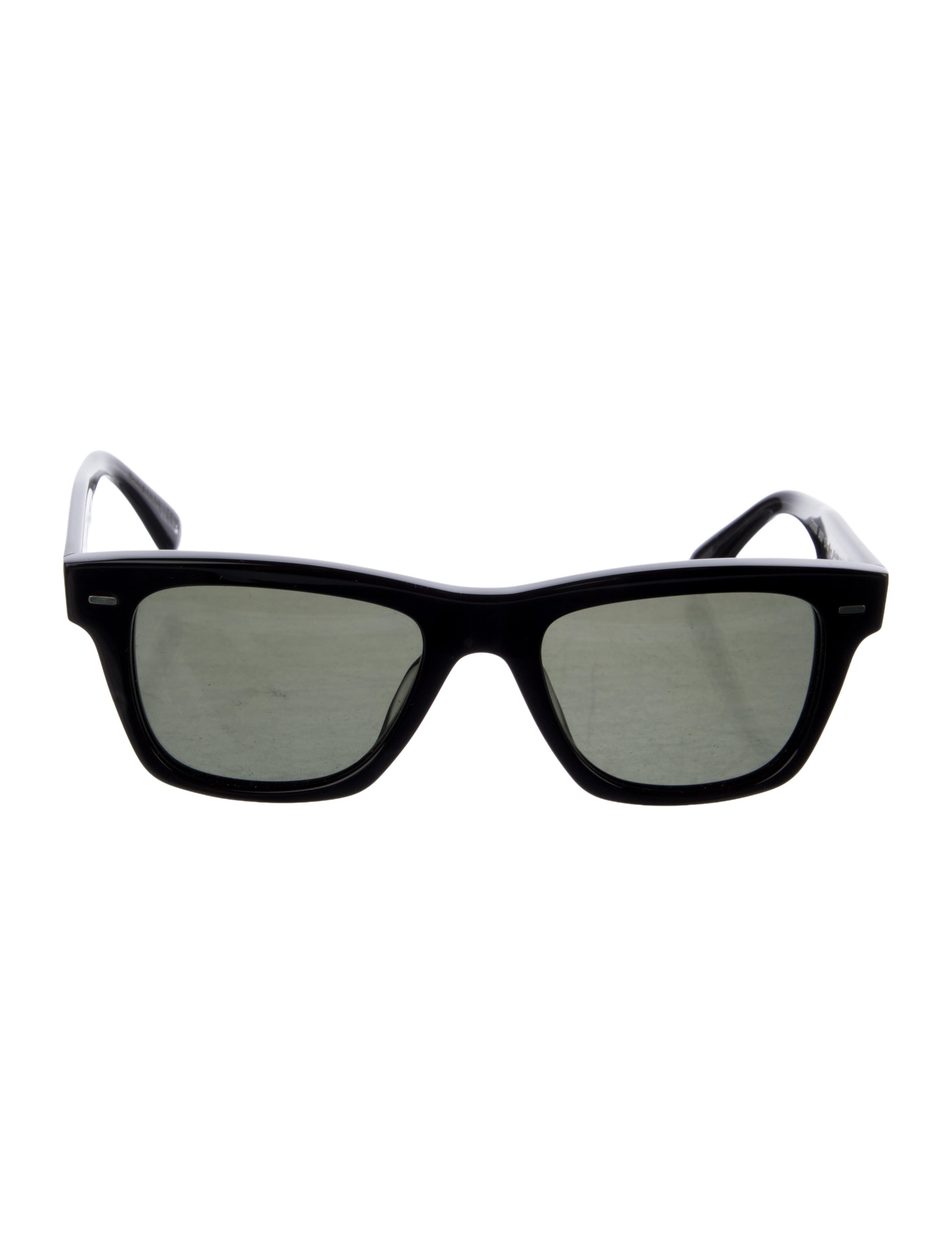 Oliver Peoples Wayfarer Tinted Sunglasses