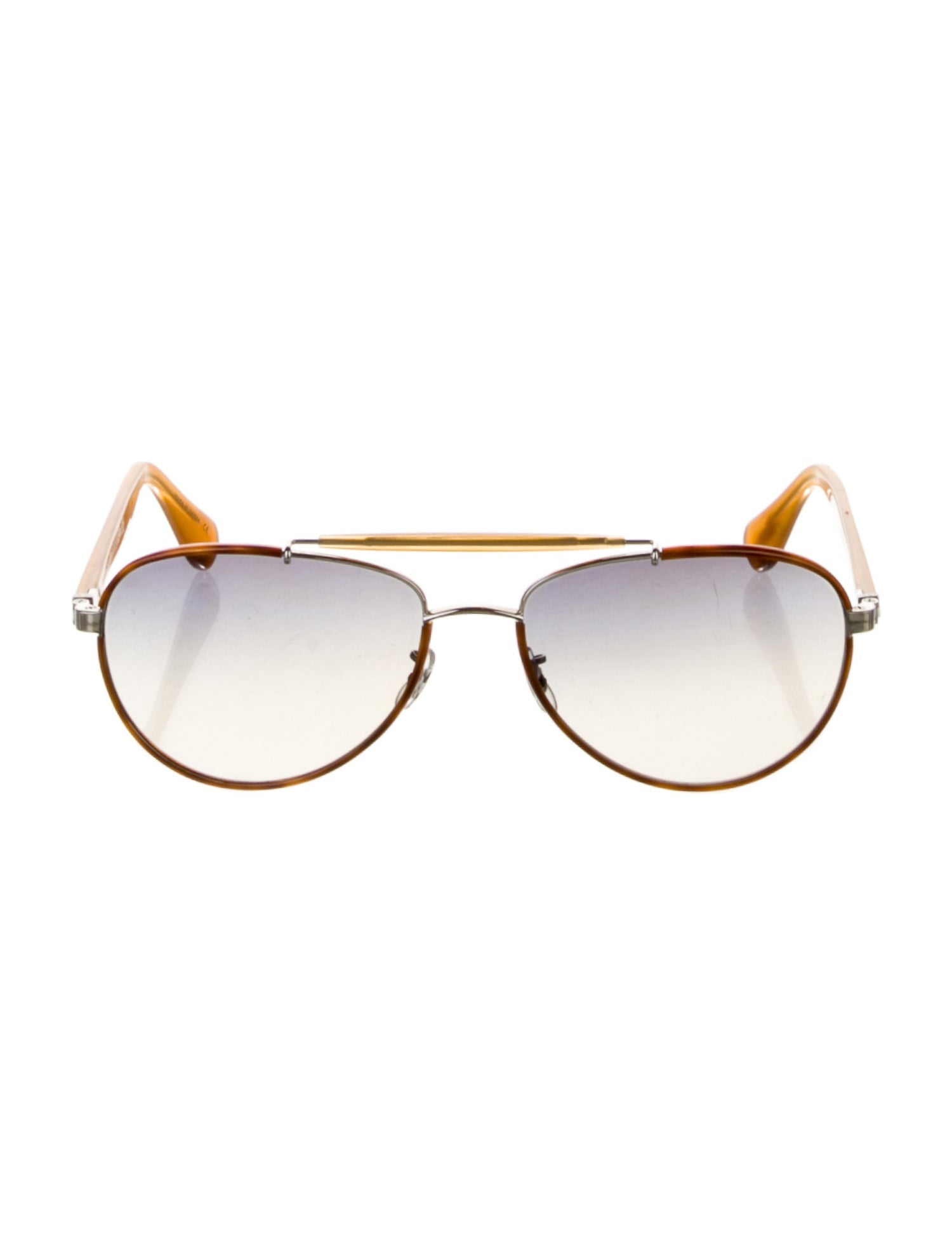 Oliver Peoples Charter Aviator Sunglasses