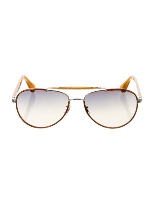 Oliver Peoples Charter Aviator Sunglasses