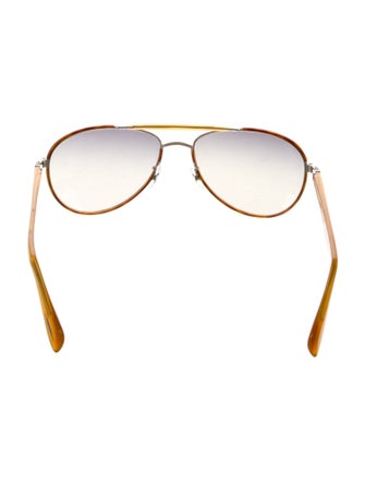 Oliver Peoples Charter Aviator Sunglasses
