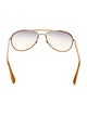 Oliver Peoples Charter Aviator Sunglasses