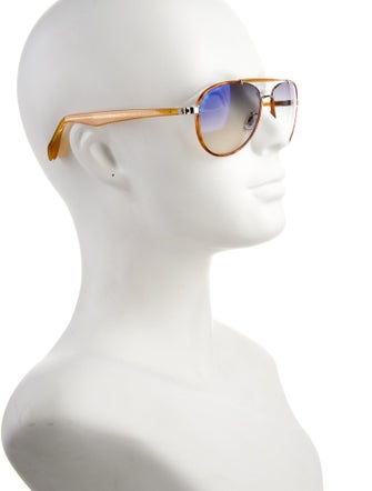 Oliver Peoples Charter Aviator Sunglasses