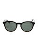 Oliver Peoples Wayfarer Tinted Sunglasses